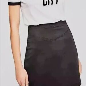 Free People Classic Black Women's Skirt